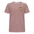 thumbnail image 5 of Styesk T-Shirts pour Homme Mode Décontractée Hommes T-shirt de Sport Imprimé Manches Courtes Col Rond Chemisiers Chemises, 5 of 5