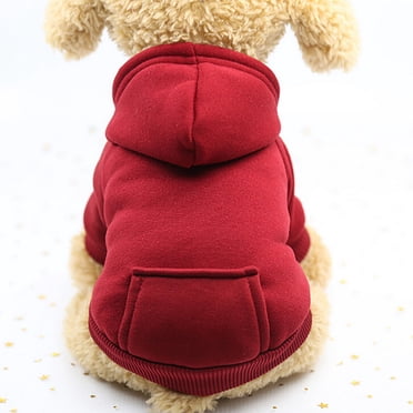 Daisyyozoid Wholesale Polyester Hoodied Sweatshirts With Pocket Dog Clothes Pet Clothing