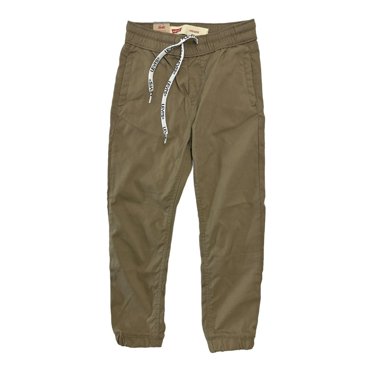 CHUANK Levi‘s Boy‘s Slim Fit Elastic Cuff Stretch Jogger Pant (Peat  4/5)