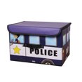 thumbnail image 2 of Couvercle de Coffre pour Jouets pour Enfants avec Couvercle Rabattable, Rangement Pliable pour Salle de Jeux et Garde-Robe, 2 of 4