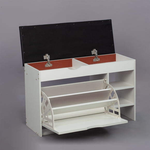 SOCE012 - Craftsman Shoe Storage bench with Long Bench Seat