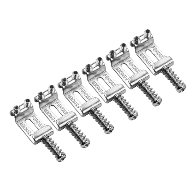 Pont de Guitare Électrique avec Clé Pièces de Rechange pour Guitare ST 6 Pcs