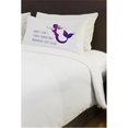 thumbnail image 1 of One Bella Casa 75014CSES Important Mermaid Stuff Standard Pillowcase, Purple Wording, 1 of 1