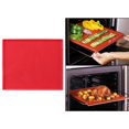 thumbnail image 3 of mmirethe Durable Silicone Baking Sheet for Non-Stick Cake Baking Heat Resistant Red 26x31cm 1Set, 3 of 6