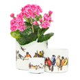thumbnail image 3 of Colorful Birds On Wire Planter, 3 of 5