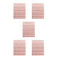 thumbnail image 2 of Wweixi Eye Face Gems Rhinestone Stickers Beads No Glue Eyebrow Rainbow Makeup Jewelry Accessory DIY Decorations Wedding Red 5Set, 2 of 6