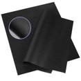 thumbnail image 3 of 4 Pcs Black Oven Shelf Silicone Rack Guard + 2 Pcs Non Stick Oven Liners Mat for Keeping Oven Clean and Protecting, 3 of 9