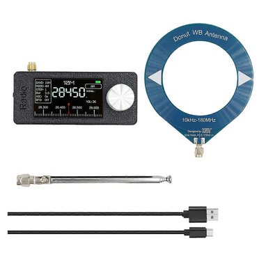 Mini SI4732 SMA Interface Mini Loop Antenna Pocket Size Radio Receiver Mini Radio LSB USB AM FM Radio with Antenna