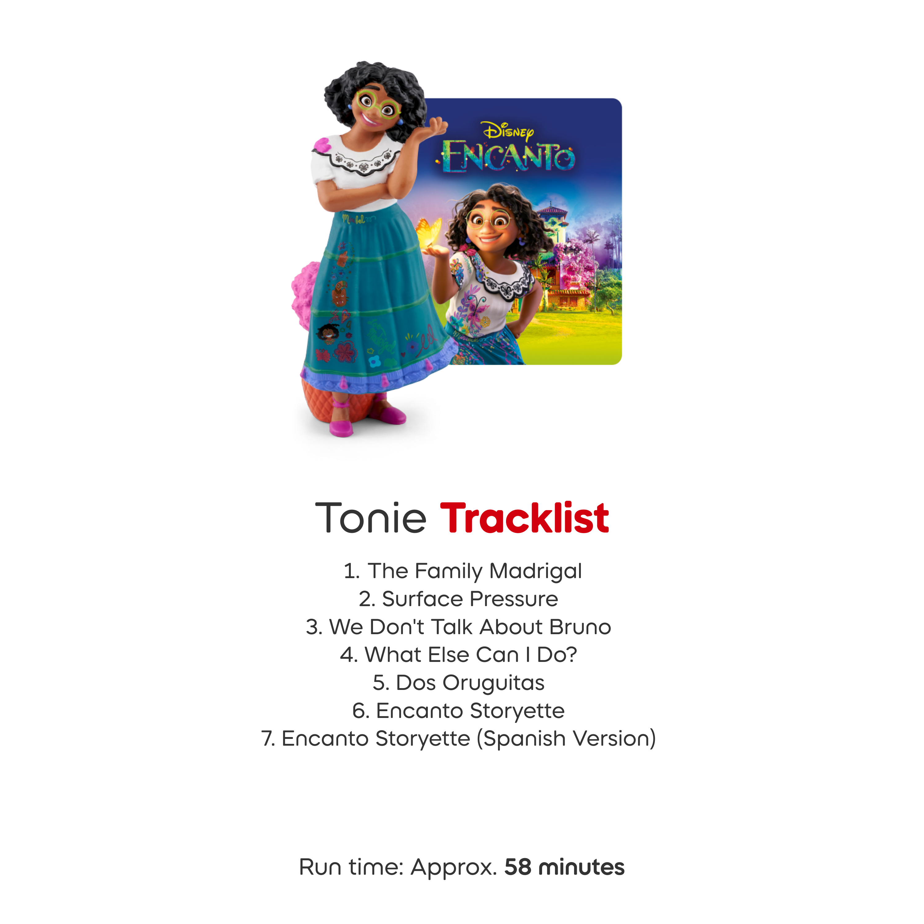 Tonies Figurine Audio - Encanto de Disney (Anglais)