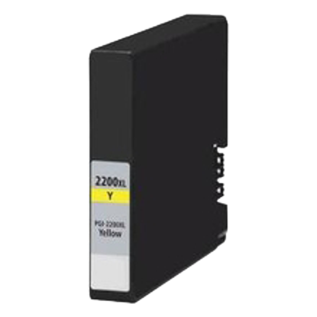 Zoomtoner Cartouche d'Encre Compatible CANON 9270B001 (PGI-2200TG) Haute Capacité Jaune pour CANON Maxify MB5020