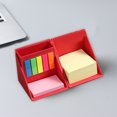 thumbnail image 1 of EGNMCR Kitchen Utensils Set, Note Pad 5 Color Strip Sticker Message Paper Brick Rotary Folding Storage Note Box Store sticky notes, 1 of 7