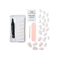 thumbnail image 2 of KISS Salon X-tend LED Soft Gel System Decorated Nails, Red Flags, Medium Almond, 2 of 9