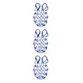 thumbnail image 2 of Baohd 1/2/3/5 Mesh Ball Bag Basketball Ball Carry Mesh Storage Net Bag Holder Blue White 3PCS, 2 of 6