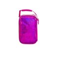 thumbnail image 1 of Vertical Insulated Lunch Bag, pink foil, 1 of 3