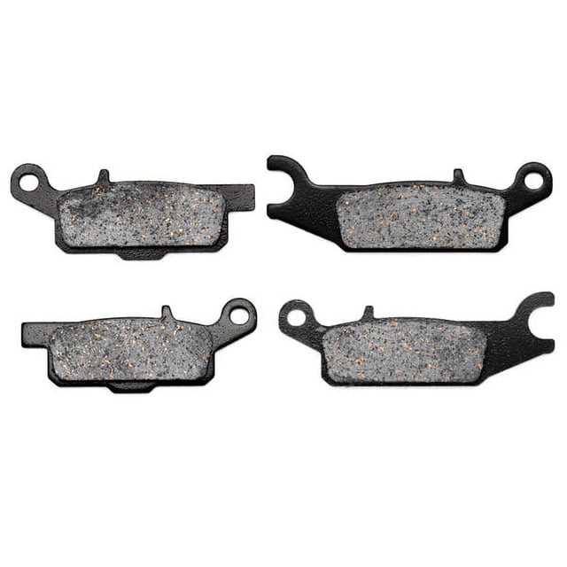 KMG Rear Brake Pads Compatible with 2008-2011 Yamaha YFM 700 Grizzly - Non-Metallic Organic NAO Brake Pads Set