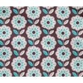 thumbnail image 4 of oneOone Cotton Flex Maroon Fabric Florals Sewing Craft Projects Fabric Prints By Yard 40 Inch Wide, 4 of 4