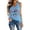 bleu, variante sur SGMVNU Camisoles d'Été pour Femmes Coupe Décontractée Camisoles pour Femmes Coton Col en U Dos Nageur Sans Manches Haut d'Entraînement T-Shirts de Base (Jaune, P)