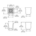 thumbnail image 5 of Mayne 5873-B Polyethylene Planter, 16x16, Black, 5 of 5