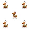 thumbnail image 3 of Ruiboury Party Decor Essential Christmas Foil Balloons With Exquisite Patterns Balloon Christmas Suitable For Any Places multicolor Reindeer 5Set, 3 of 6