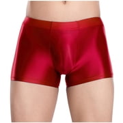 Lovzfmll Men's Underwear, Ultra Smooth Stretchy Boxer Briefs, Comfort Breathable Moisture Wicking Boxers