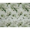 thumbnail image 4 of oneOone Polyester Spandex Mint Fabric Florals Craft Projects Decor Fabric Printed By The Yard 56 Inch Wide-W8M, 4 of 4