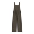 thumbnail image 5 of zanvin Pantalons pour Femmes, Liquidation Combinaison Sans Manches à Bretelles Décontractée Mode Été Unie, 5 of 5