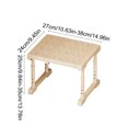 thumbnail image 3 of Fwttom Étagères Séparatrices de Garde-Robe et Supports de Rangement Étagères Ajustables et Extensibles pour Armoires Intérieures et Garde-Robes Longueur et Hauteur Ajustables pour Rangement à Étages, 3 of 6