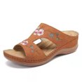 thumbnail image 2 of LSLJS Sandales à Talon d'Été pour Femmes, Mode Wedge, Broderie de Fleurs, Chaussures pour Femmes, 2 of 4