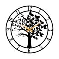 thumbnail image 3 of Metal Clock Wall Hanging Clocks Ornament Modern Decorative Large Wall Clock, 3 of 8