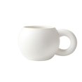 thumbnail image 1 of Chubby Mug Cute Ceramic Mug Handle Matte Frosted Coffee Mug, 1 of 4