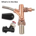 thumbnail image 4 of G5/8 Barrel Beer Tap with Flow Regulator, Adjustable Stainless Steel Barrel Beer Dispenser for Home Restaurants Bars, 4 of 5