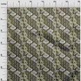thumbnail image 2 of oneOone Silk Tabby Fabric Check Kasuri Print Fabric BTY 42 Inch Wide, 2 of 4