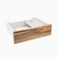 thumbnail image 1 of Desky Minimal Under Desk Drawer - Acacia Hardwood / White, 1 of 10