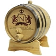 thumbnail image 1 of The Wedding Party Store Custom Engraved Oak Whiskey, Bourbon or Wine Barrel - Personalized with WPS Designs (2 Liter Barrel), 1 of 4