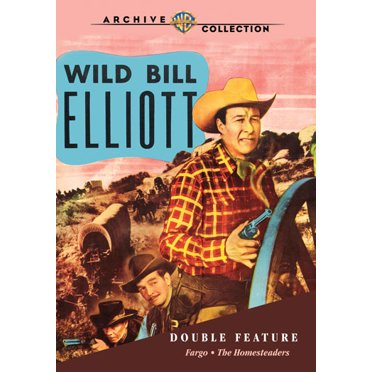 ALLIED VAUGHN MOD-WILD BILL ELLIOT WESTERN DOUBLE FEAT (DVD/NON-RETURN/1952-53) D375214D