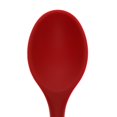 thumbnail image 4 of GROWTH TANK Dinner Table Soup Spoon Silicone Tablespoon Long Handle Ladle 20.5x4.5cm Red Red01, 4 of 9
