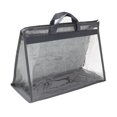thumbnail image 1 of Unique Bargains Handbag Dust Bags, M Size PVC Dustproof Transparent Purse Protector, Gray, 1 of 5