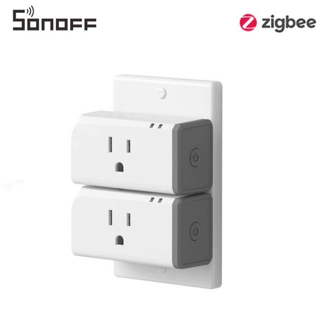 SONOFF S31 Lite Mini Zigbee Smart Plug Works with Alexa SmartThings , ETL FCC Certified,Smart Outlets Smart Home 2Packs