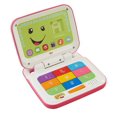 thumbnail image 1 of Fisher-Price Laugh & Learn Smart Stages Pink Laptop, 1 of 8