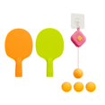thumbnail image 3 of koolsoo Tennis de Table Suspendu Exerciseur de Coordination Oeil-Main avec Balles Ensemble d'Entraînement Auto Rose, 3 of 9