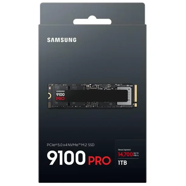 Samsung 9100 PRO 1TB SSD 新品未開封 SAMSUNG SSD 9100 PRO 1TB, PCIe 5.0x4 M.2 2280, Seq. Read Speeds Up