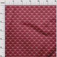 thumbnail image 2 of oneOone Silk Tabby Fabric Shapes Geometric Sashiko Print Fabric BTY 42 Inch Wide, 2 of 4