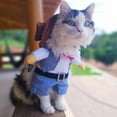 thumbnail image 4 of TIEVOSA Durable Cat Vest Apparel Soft Warm Winter Coat for Small Medium, 4 of 7