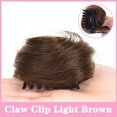 thumbnail image 2 of Postiches Chignon Spatial Mini Pince à Griffes Chignon Cheveux Oreilles de Chat Décoiffées Extension de Cheveux Beigne Chignon, 2 of 6