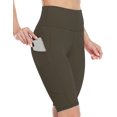 thumbnail image 3 of Women's Running Biker Shorts with Side Pockets High Waisted, 3 of 6