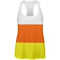 thumbnail image 1 of Halloween Candy Corn Costume All Over Womens Work Out Tank Top, 1 of 2