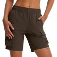 thumbnail image 2 of Neewe Shorts de Randonnée pour Femmes Séchage Rapide Légers Résistants à l'Eau Shorts Athlétiques avec Poches Extérieur Golf Actif, 2 of 7