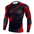 thumbnail image 4 of Men Compression Shirt Pants Set Fitness Sportswear Bodybuilding Tight Sport Suit, 4 of 5