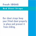 thumbnail image 4 of Levinsohn Sangles de Drap Fresh Ideas, pour Toutes les Tailles de Drap-Housse, Lot de 4, Blanc, 4 of 4