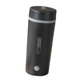 thumbnail image 4 of Portable Electric Heating Kettle Tea Hot Water Kettle Stainless Steel Multipurpose 350ml Small Water Boiler for Tea Milk Home Black, 4 of 8